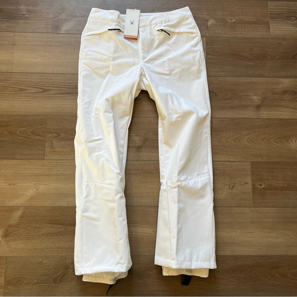 Spyder Women's Orb Shell Ski Pants White